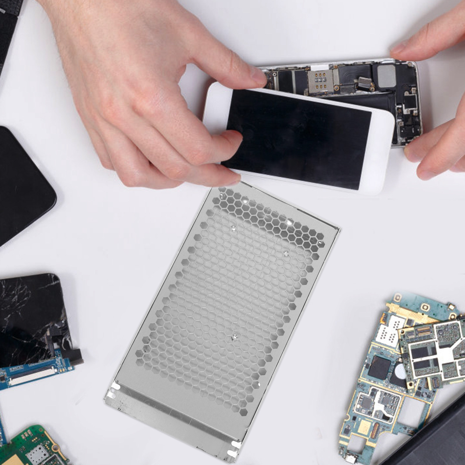 Diy With Electronics - صندوق تغليف من الألومنيوم لمصدر طاقة