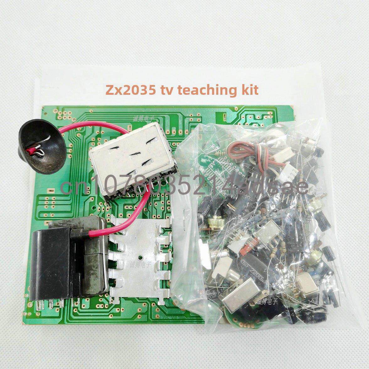 Diy Electronics Projects - مجموعة/قطع غيار اللوحة الرئيسية للتلفزيون بالأبيض