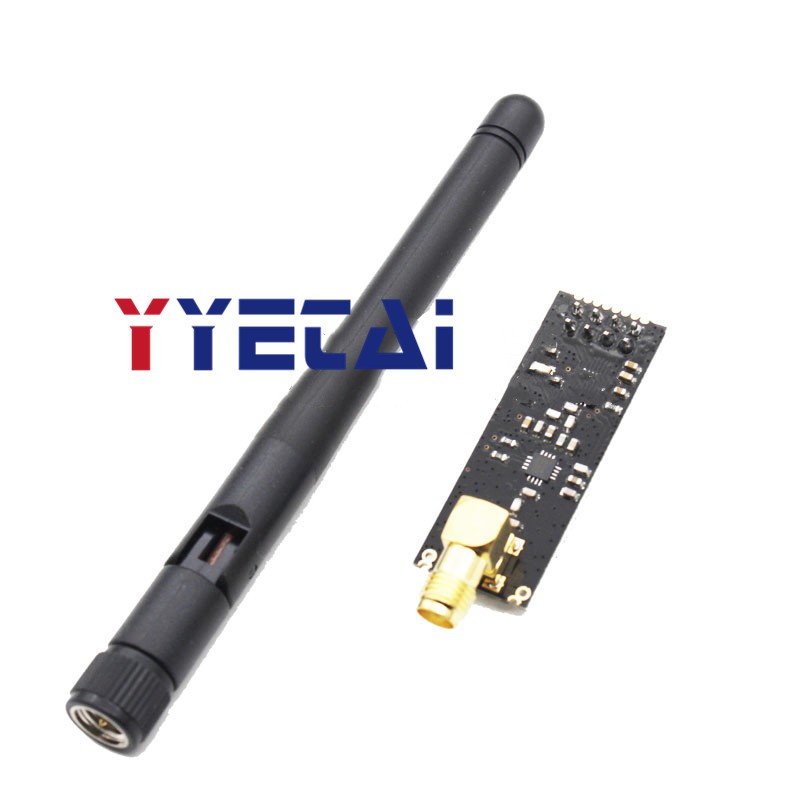 Nrf24L01 Module Wireless - وحدة لاسلكية YYT NRF24L01+PA+LNA مع هوائي،