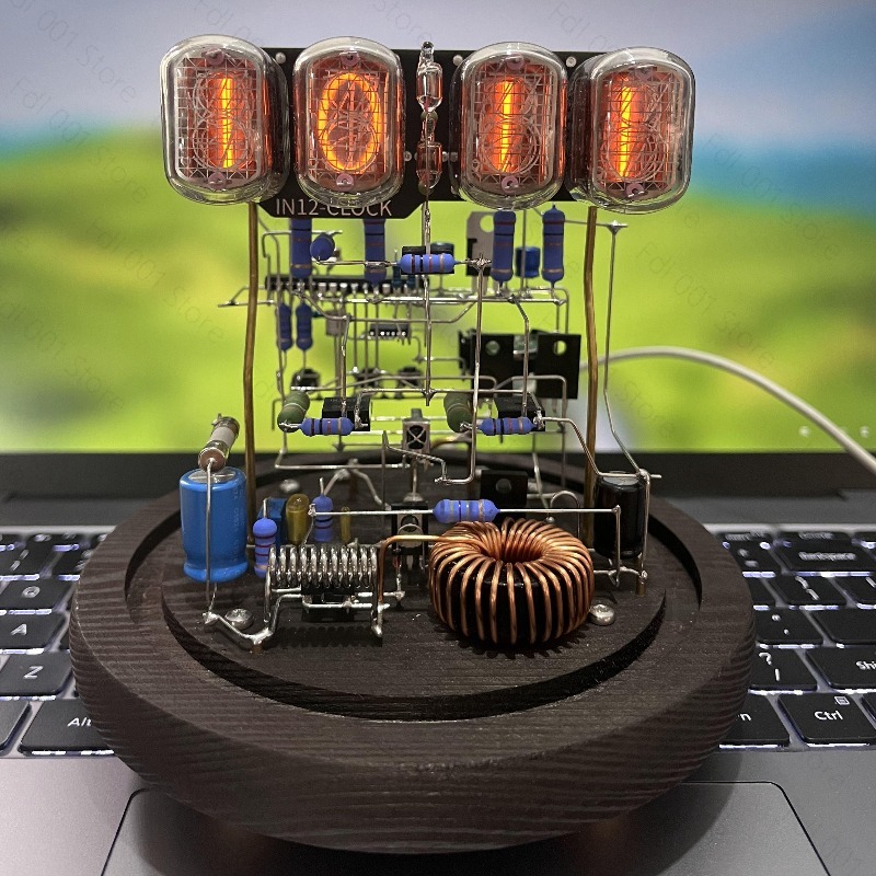 Hobby Diy Electronics Kit - طقم ساعة نيكسي تيوب مصنوعة يدويًا