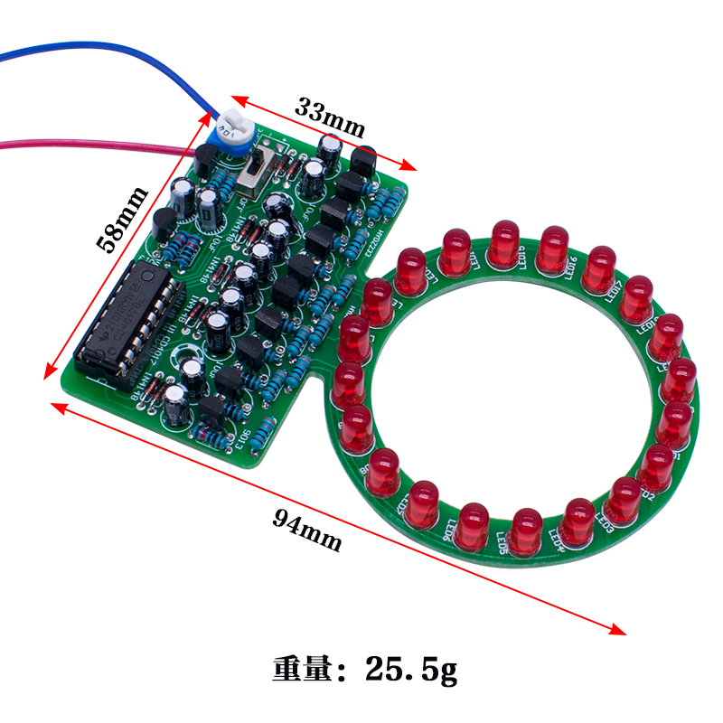طقم مصباح LED متدرج اللون CD40 - مراجعة Smd Solder Paste وسعره
