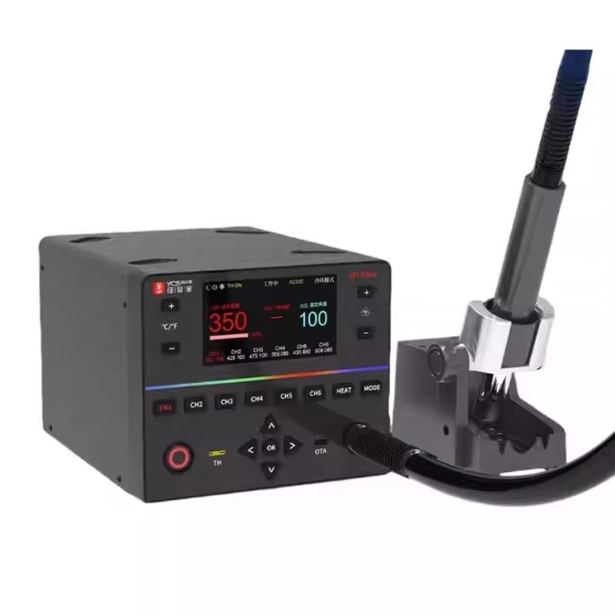 محطة إعادة العمل بالهواء الساخ - مراجعة Hot Air Rework Station وسعره