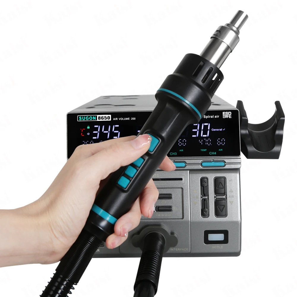 محطة إعادة العمل SUGON 8650 مس - مراجعة Hot Air Rework Station وسعره