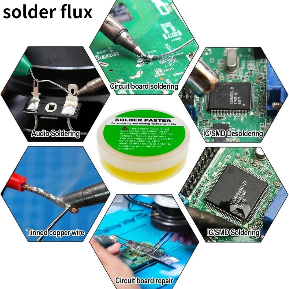معجون لحام جديد خالٍ من الرصاص - مراجعة Diy Electronics Flux وسعره