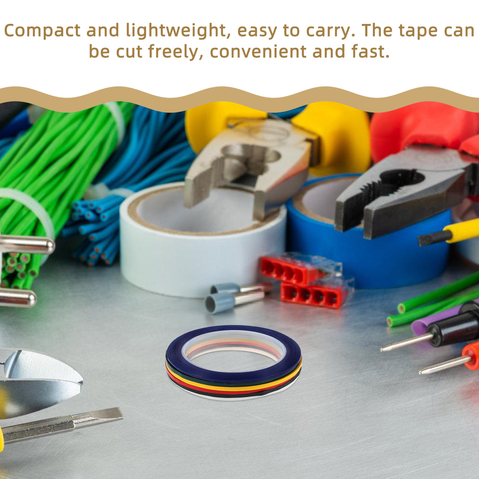 6 لفات من الشريط العازل من الب - مراجعة Diy With Electronics وسعره