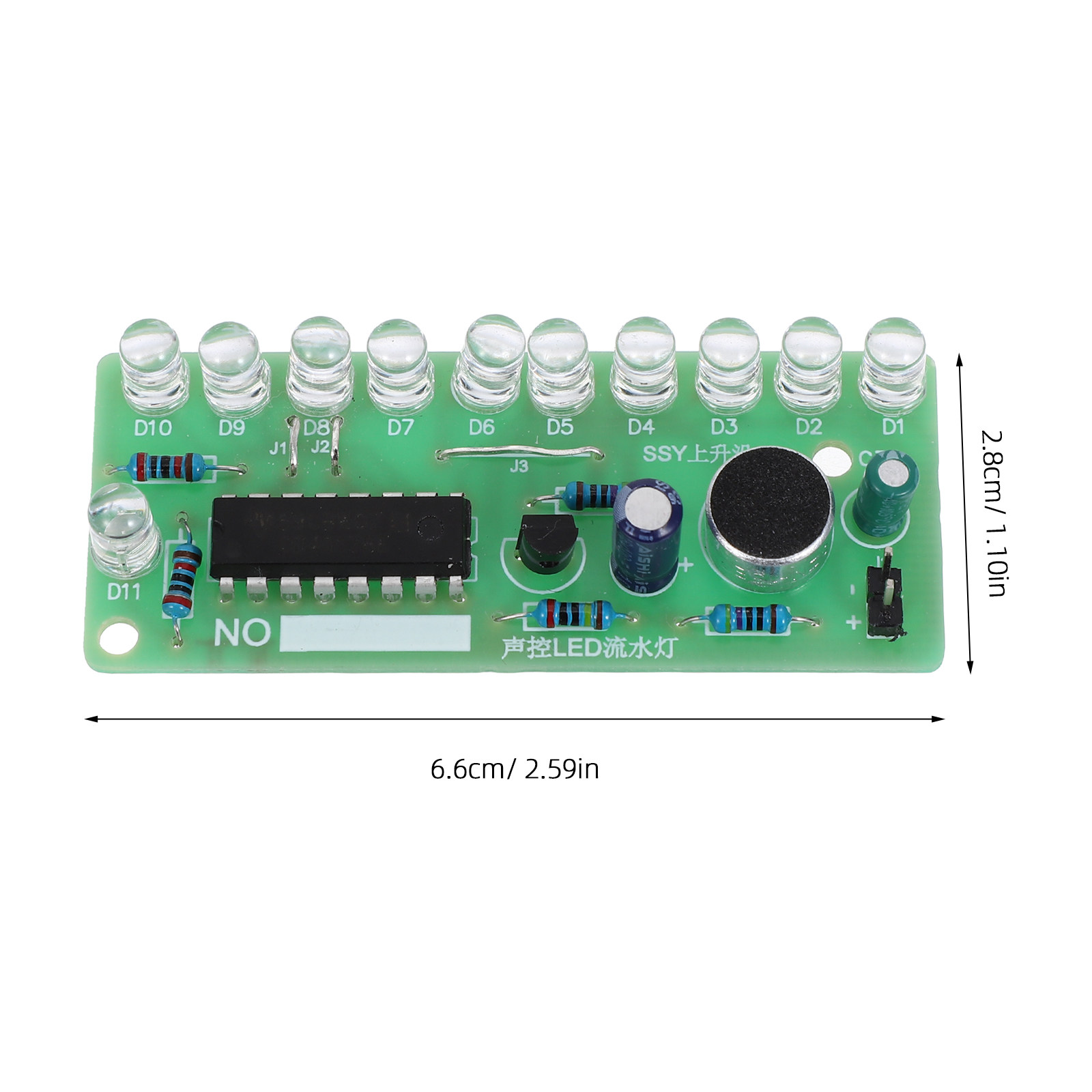 مجموعة لحام بإضاءة LED متحركة  - مراجعة Diy With Electronics وسعره