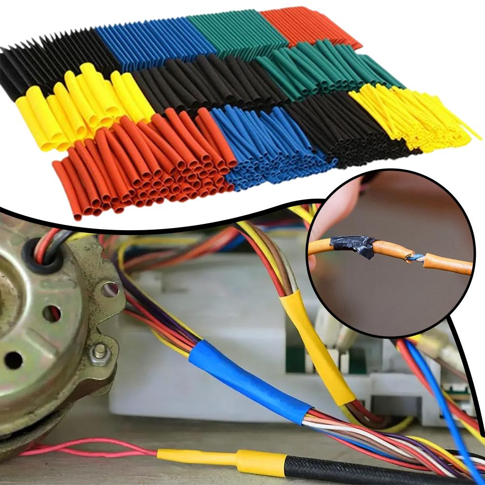مجموعة أنابيب الانكماش الحراري - مراجعة Heat Shrink Tubing وسعره