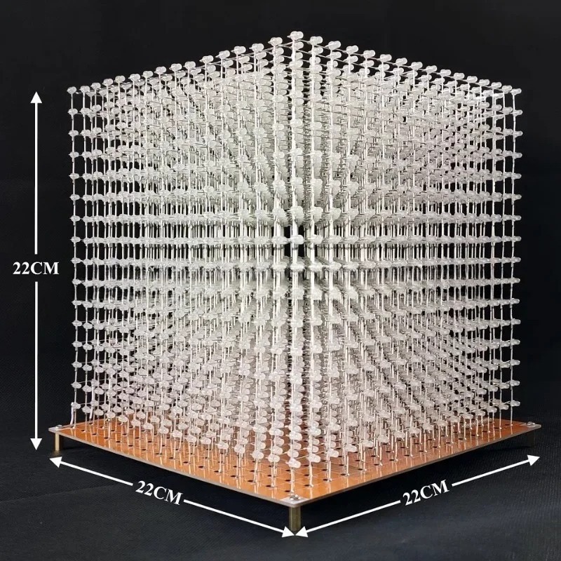 3 مكعبات إضاءة D16mini، طقم 16 - مراجعة Diy With Electronics وسعره