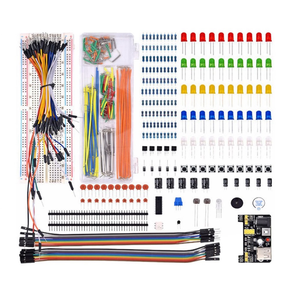 مجموعة لوحة توصيل إلكترونية جد - مراجعة Arduino Uno Starter Kit وسعره