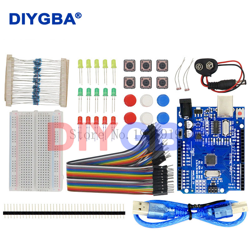 مجموعة المبتدئين 13 في 1 مجموع - مراجعة Arduino Uno Starter Kit وسعره