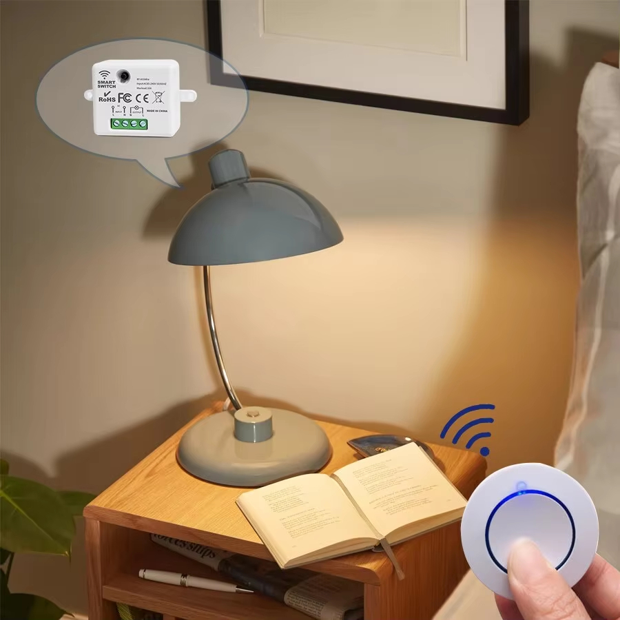 RF 433MHz اللاسلكية التحكم عن  - مراجعة Diy Electronics Button وسعره