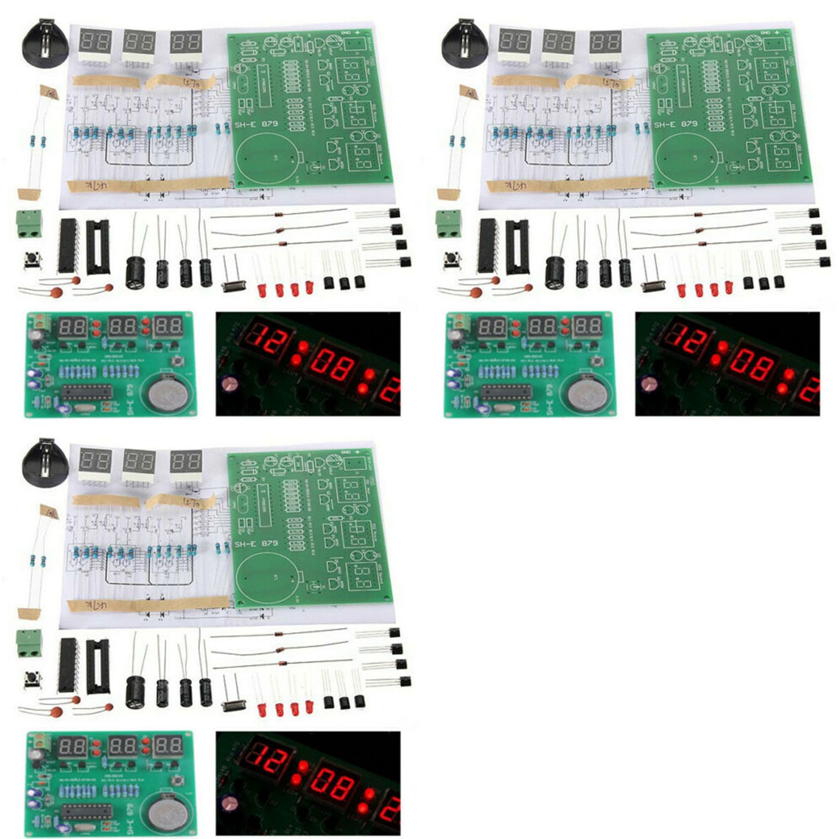 مجموعة T31C-3 مع شاشة LED رقمي - مراجعة Diy Electronics Flux وسعره