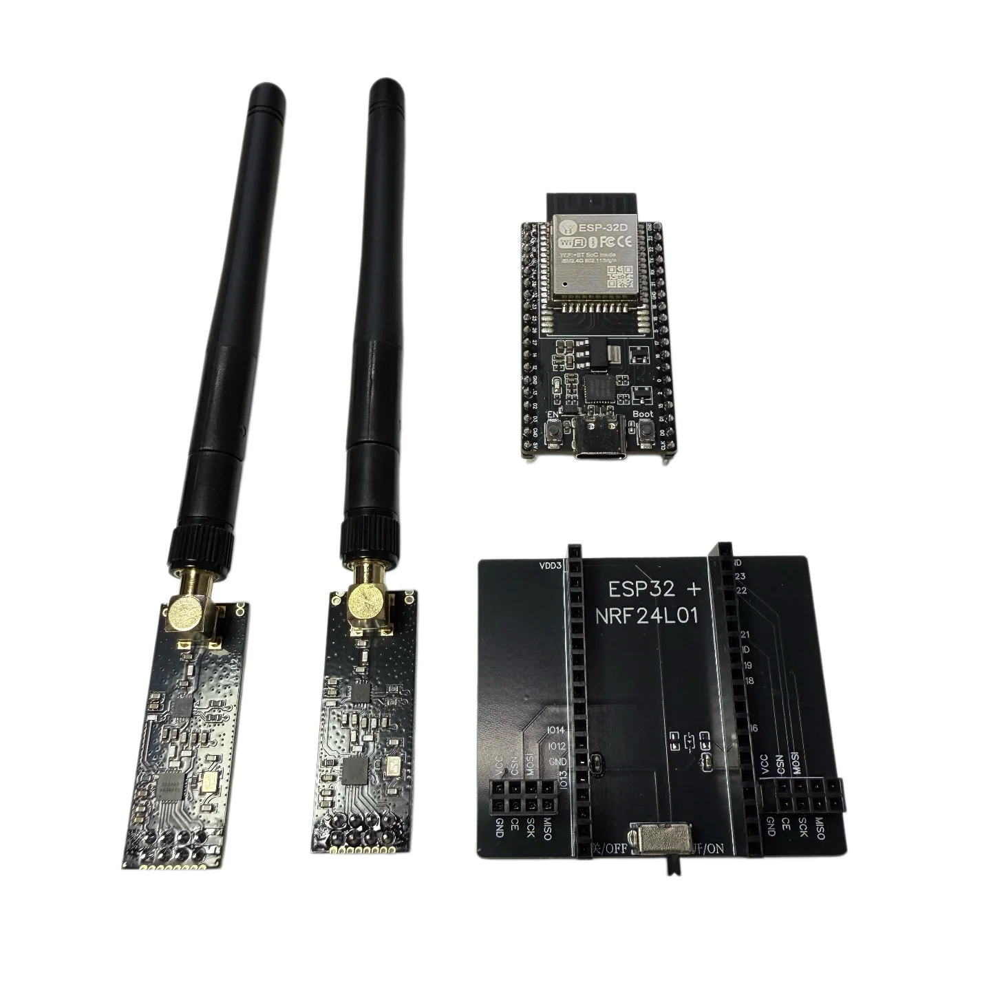 لوحة تطوير ESP32 DevKitC مع وح - مراجعة Nrf24L01 Module Wireless وسعره