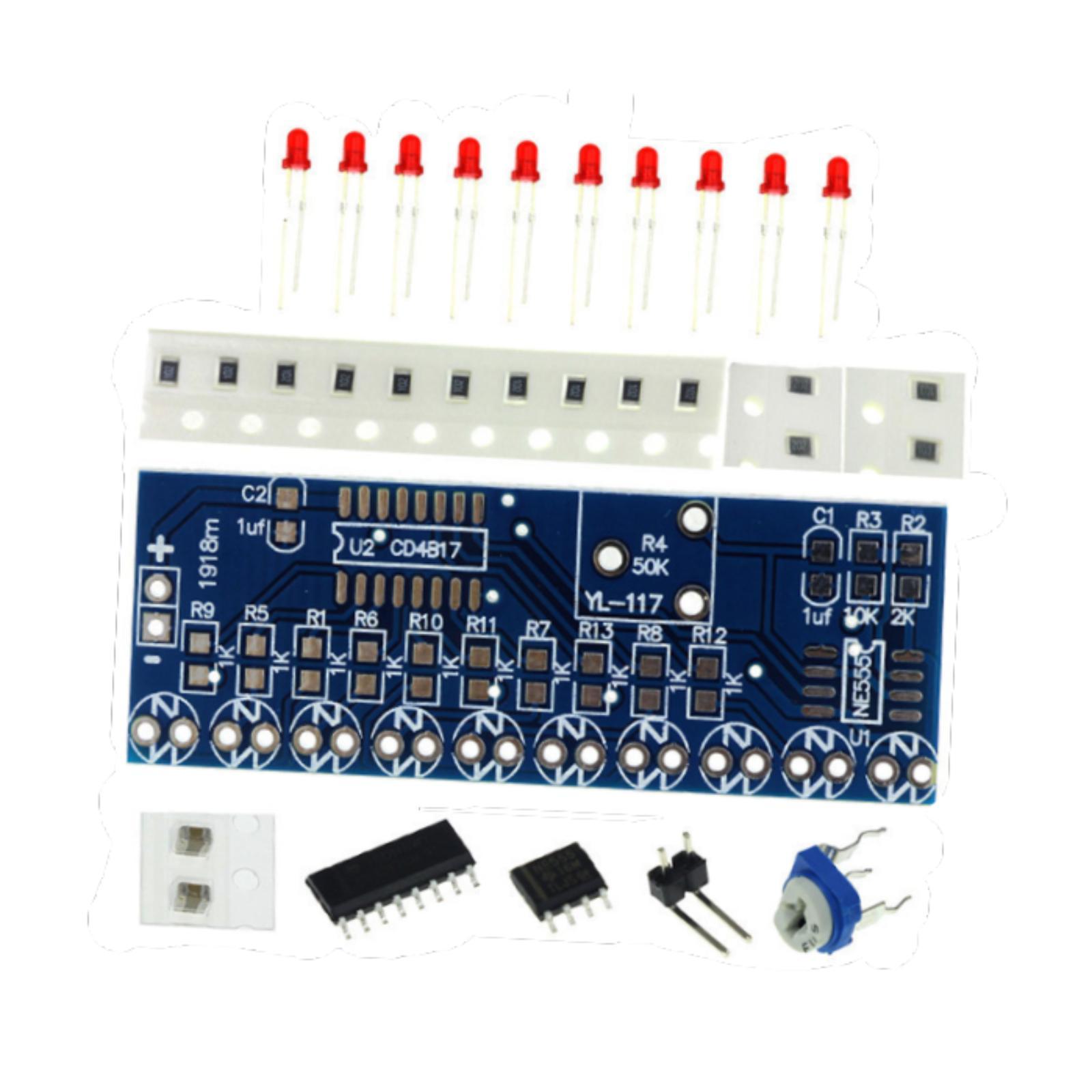 لوحة إضاءة للجري بتقنية DIY مع - مراجعة Hobby Diy Electronics Kit وسعره