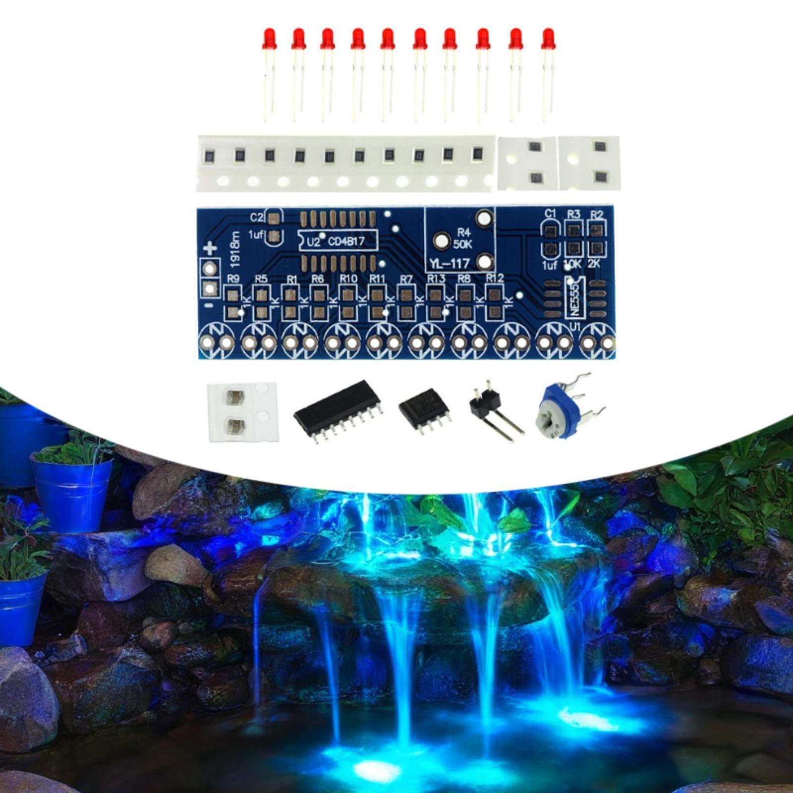 لوحة إضاءة للجري بتقنية DIY مع - مراجعة Hobby Diy Electronics Kit وسعره