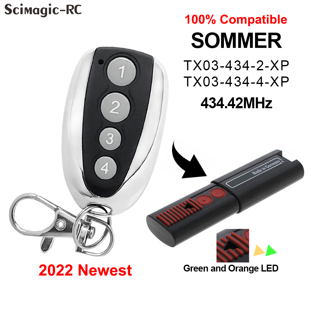 100% متوافق 434MHz SOMMER Tx03 - مراجعة Diy Electronics Button وسعره