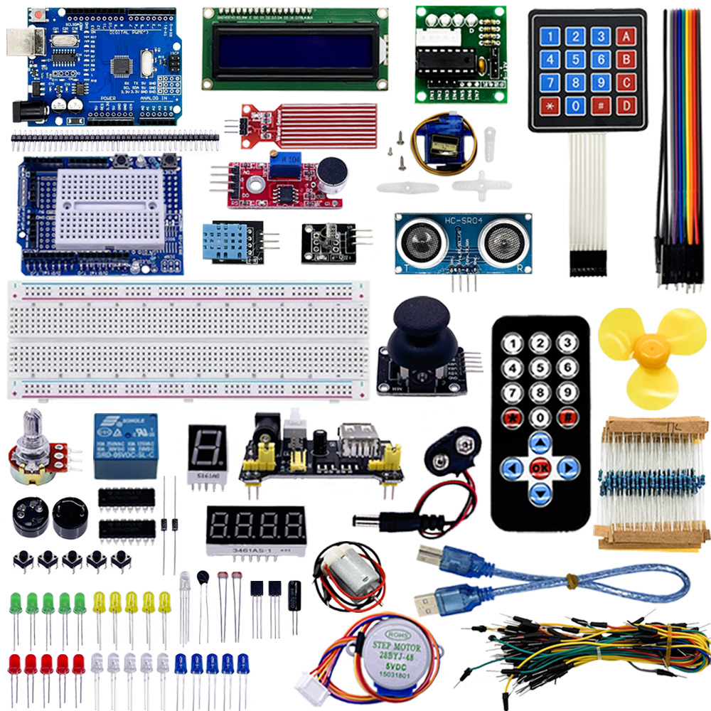 مجموعة أدوات التعلم الفائقة ال - مراجعة Arduino Uno Starter Kit وسعره