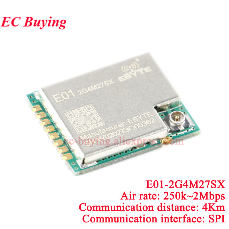 10 قطعة/1 قطعة E01-2G4M27SX ML - مراجعة Nrf24L01 Module Wireless وسعره