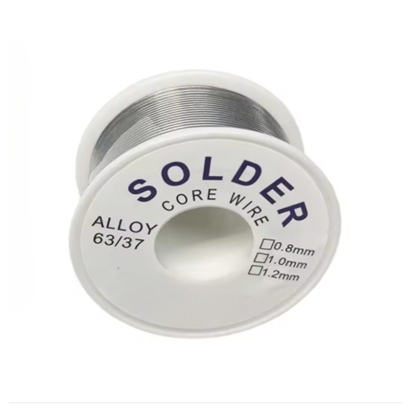 سلك لحام Rosin Core - بكرة سلك - مراجعة Diy Electronics Flux وسعره