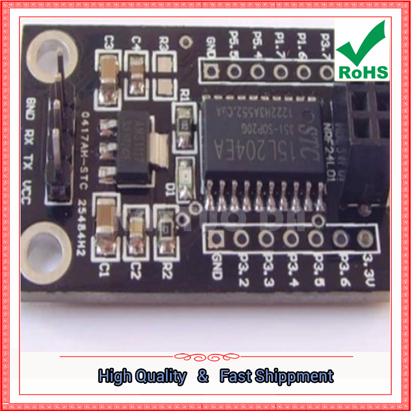 وحدة لاسلكية STC15L204 + NRF24 - مراجعة Nrf24L01 Module Wireless وسعره
