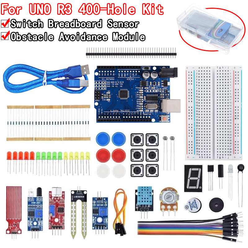 مجموعة المبتدئين الأساسية لمجم - مراجعة Arduino Uno Starter Kit وسعره