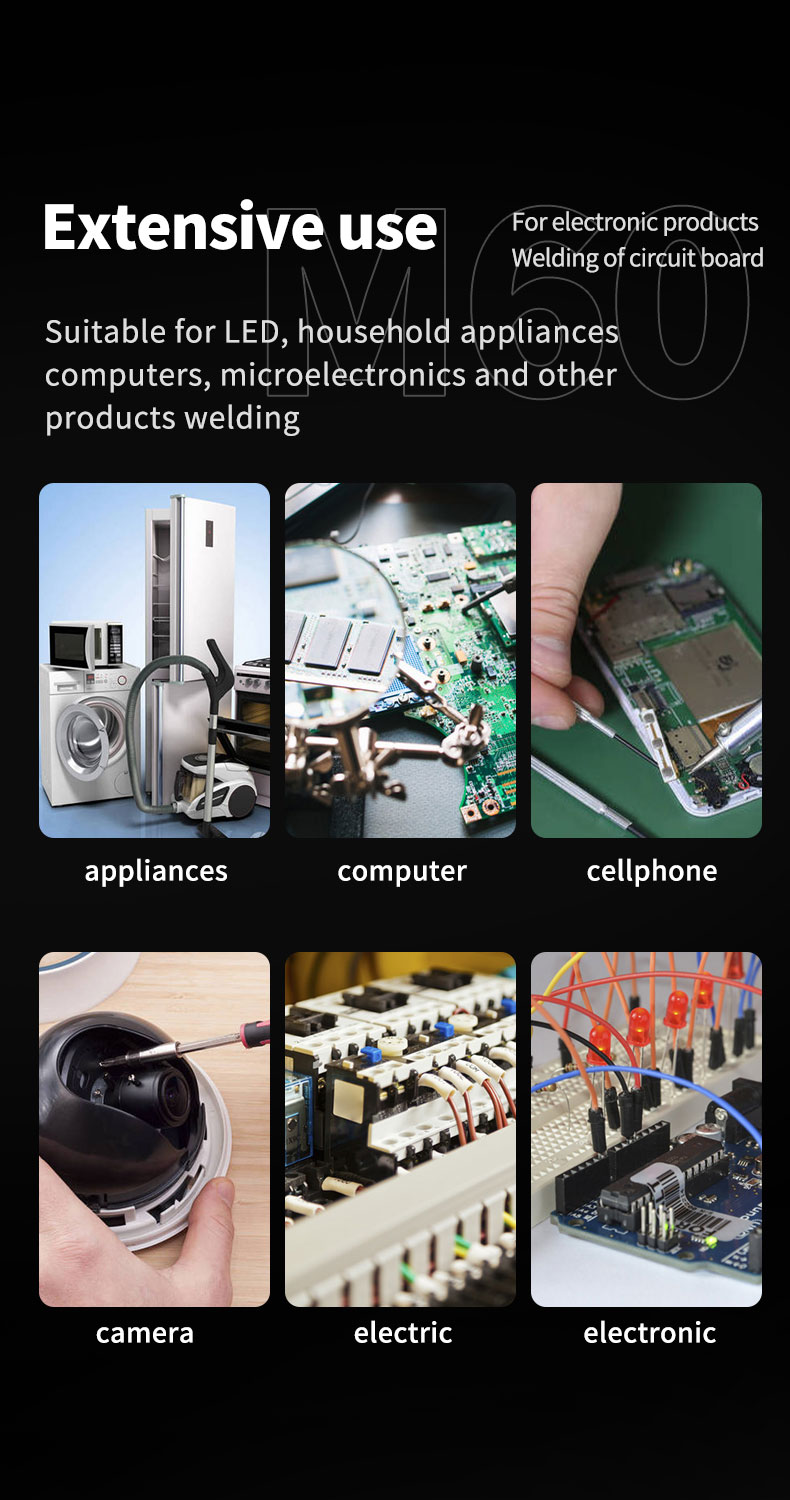 سلك لحام MECHINC OFFICIAL M60  - مراجعة Diy Electronics Flux وسعره