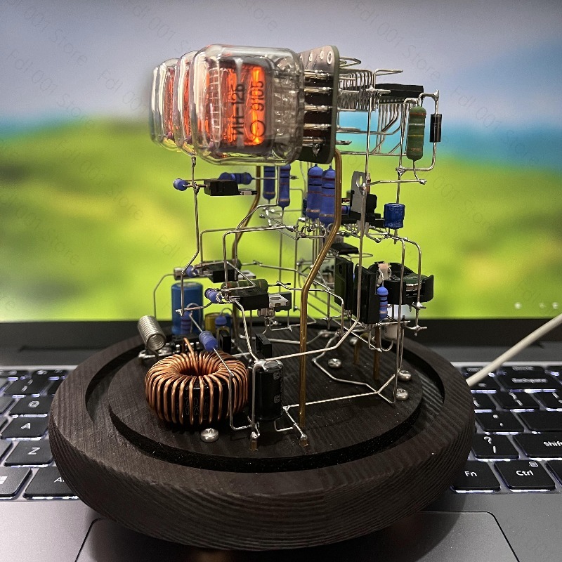 طقم ساعة نيكسي تيوب مصنوعة يدو - مراجعة Hobby Diy Electronics Kit وسعره
