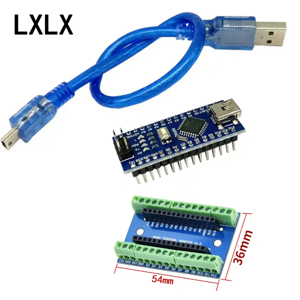1 قطعة Nano V3.0 ATMEGA328P Mi - مراجعة Arduino Uno Starter Kit وسعره