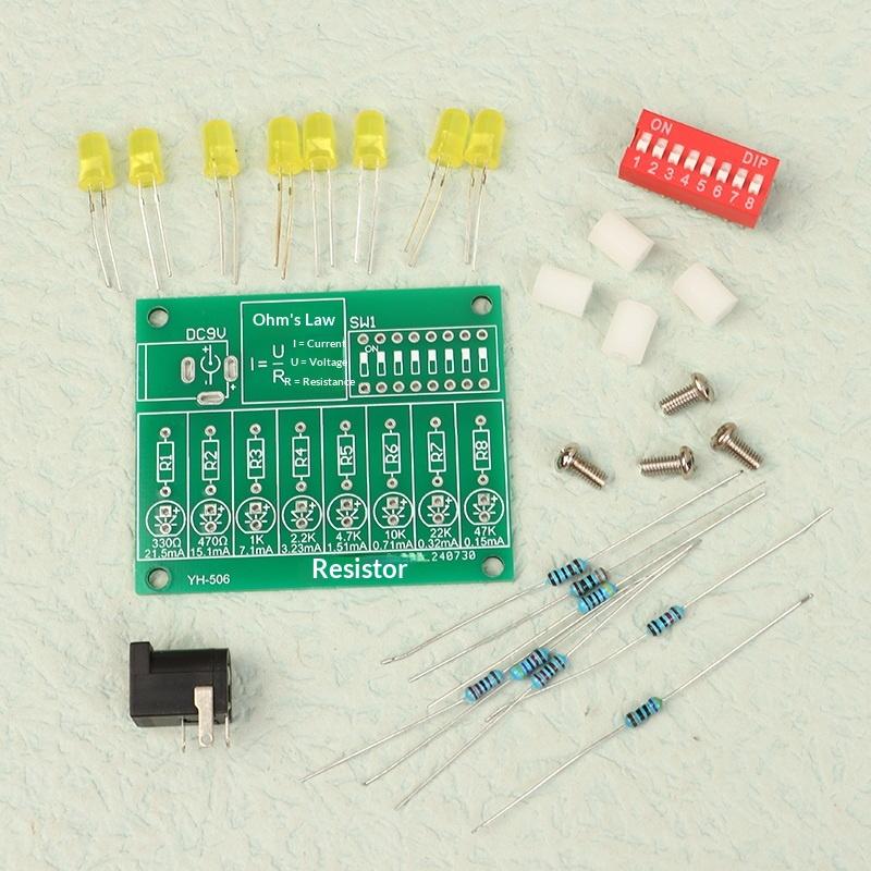 طقم تدريب على اللحام الإلكترون - مراجعة Hobby Diy Electronics Kit وسعره