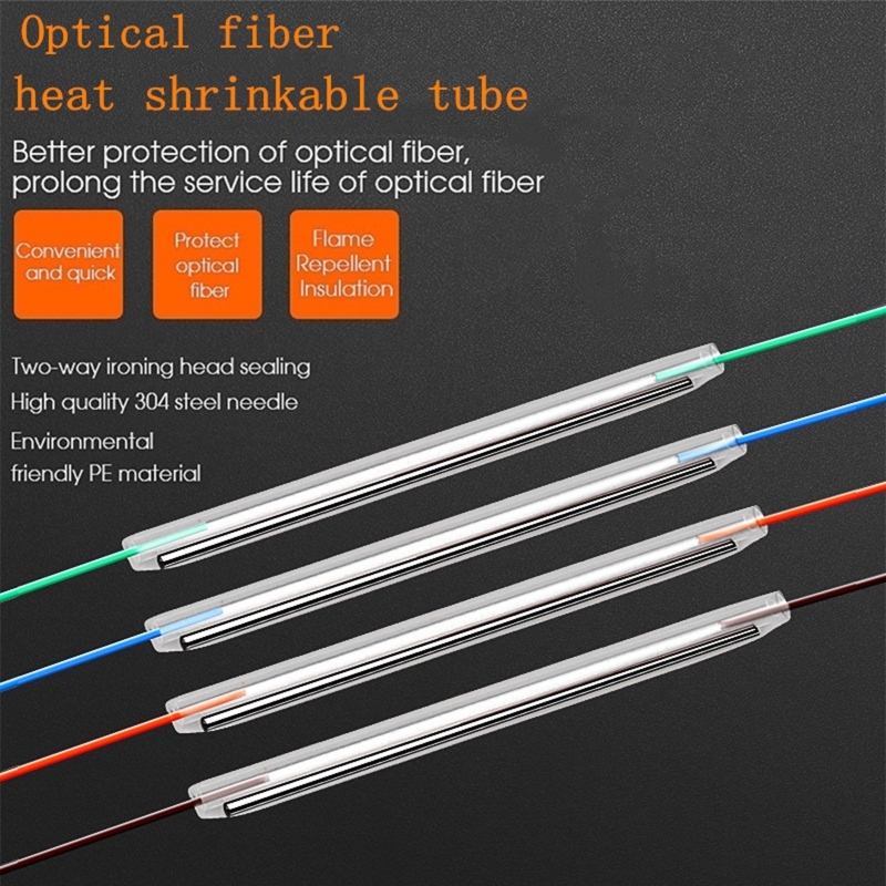 100 قطعة الألياف لصق الأكمام ( - مراجعة Heat Shrink Tubing وسعره