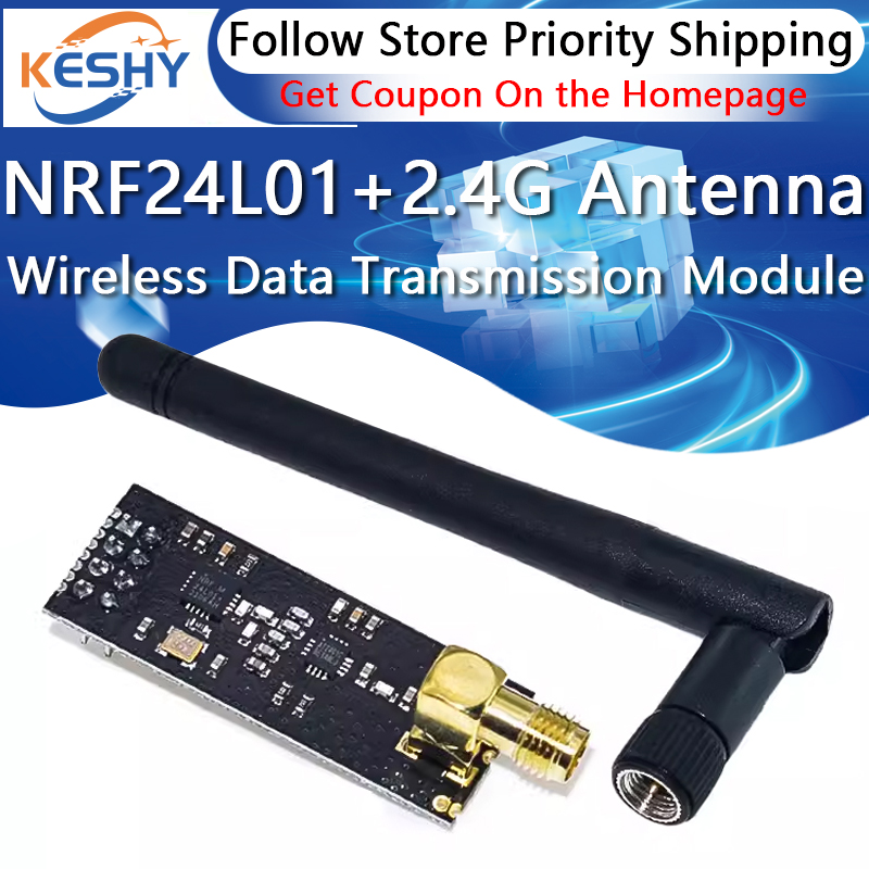 NRF24L01 + 2.4G وحدة نقل البيا - مراجعة Nrf24L01 Module Wireless وسعره